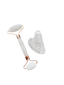 Roller a Gua Sha Krištáľ