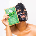 Listová uhlíková maska - na čistenie pleti a zbavenie sa toxínov - BAMBOO CHARCOAL