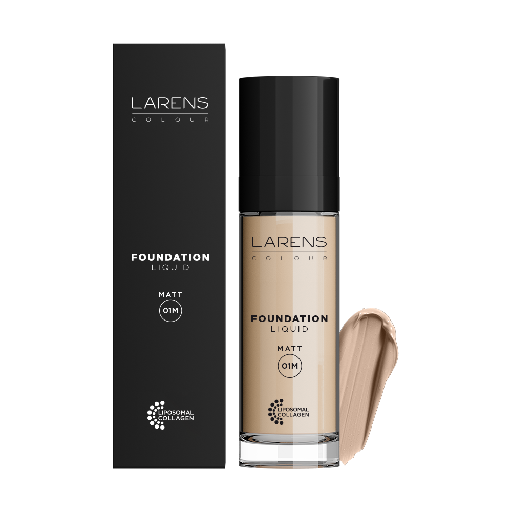 Larens Colour Liquid Foundation - make up - Matt